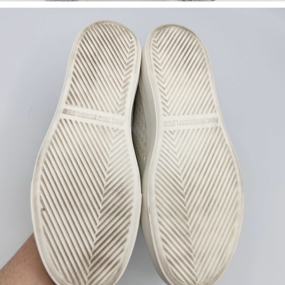 P448 Thea Glamour Sneakers white platform shoes glitter sparkle lace up - Picture 6 of 6